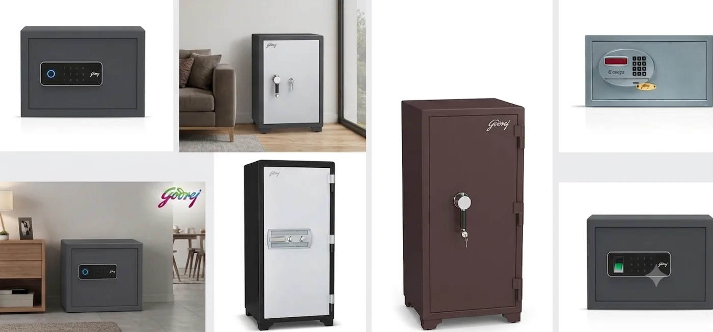 Locks and secure hardware at The Interior Mart showroom
